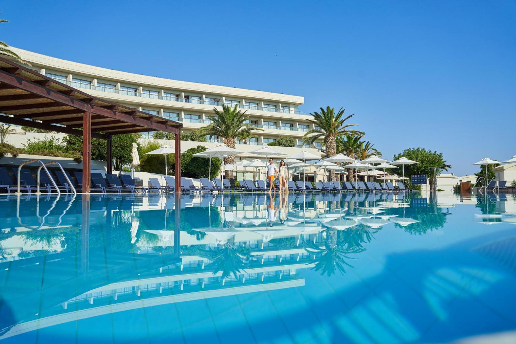 Agapi Beach Resort Premium All Inclusive Amoudara Lasithiou エクステリア 写真